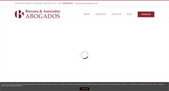 Desktop Screenshot of barcenaabogados.com
